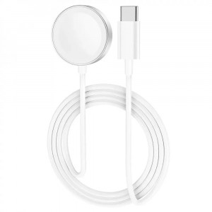  Бездротовий зарядний пристрій Hoco CW39 iWatch Type-C White