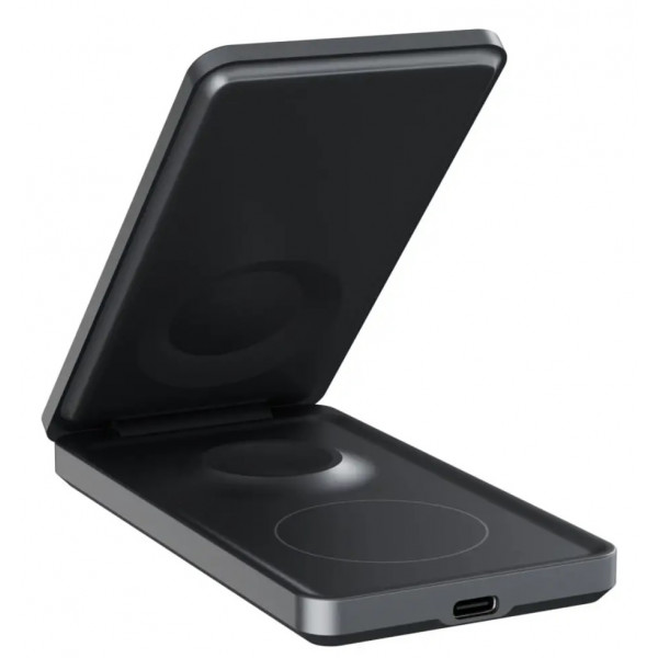  Беспроводное зарядное устройство Proove Metal Edge 3 in 1 Black (WSME15010003)