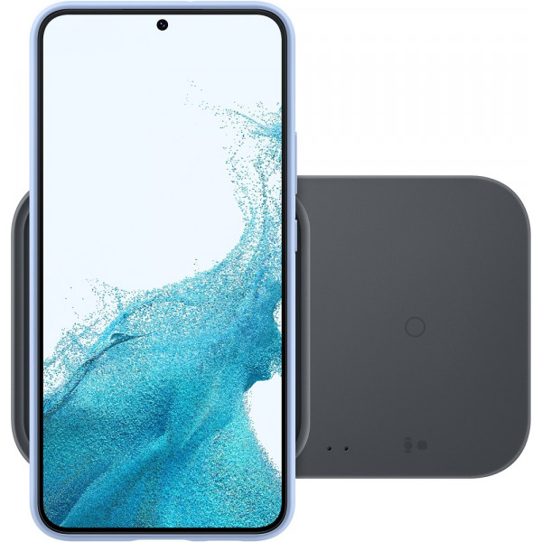  Беспроводное зарядное устройство Samsung 15W Wireless Charger Duo w/o TA Dark Gray (EP-P5400TBEGEU)