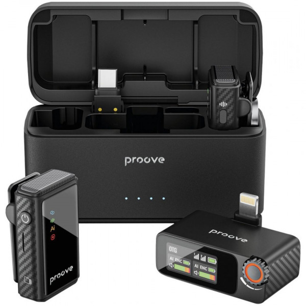  Беспроводной петличный микрофон Proove Forum Pro Black (PFWM00000201)