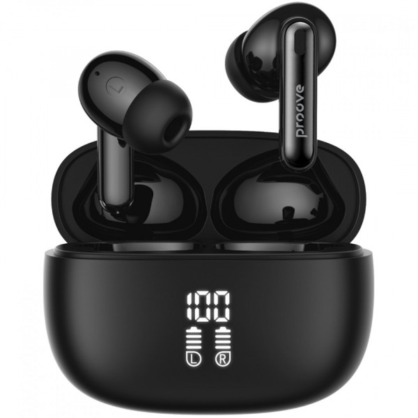  Бездротові навушники Proove Intro Pro TWS with ANC Obsidian Black (TWIP0001AP15)