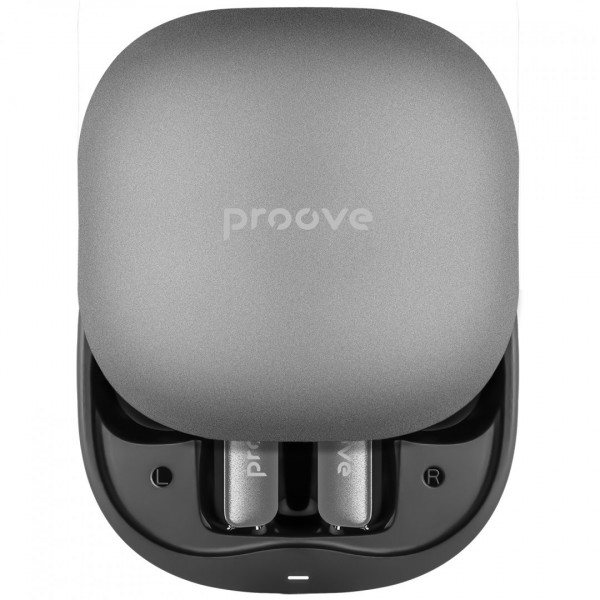  Бездротові навушники Proove NoLimit TWS with Hybrid ANC (APP) Black/Gray (TWNL0001AP13)