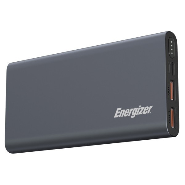  Внешний аккумулятор Power Bank Energizer UE10047PQ-10000 mAh Li-pol+TYPE-C PD Grey