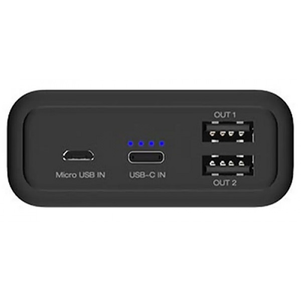  Зовнішній акумулятор Power Bank Energizer UE20012-20000mAh Li-pol+TYPE-C Black
