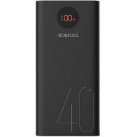 Зовнішній акумулятор Power Bank Romoss 40000mAh 18W Black (PEA40-112-2135)