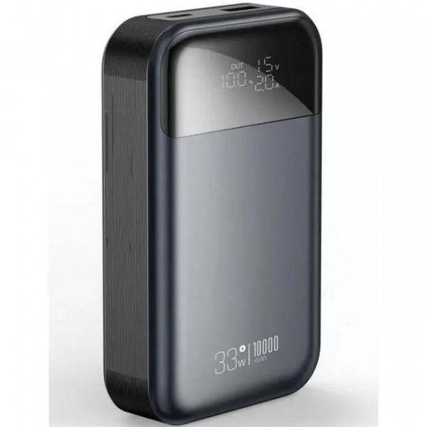  Зовнішній акумулятор Power Bank XO PR232 10000mAh PD30W + PPS33W Black