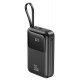  Внешний аккумулятор Power Bank XO PR234 20000mAh PD20W + QC225W with iP/Type-C cable Black