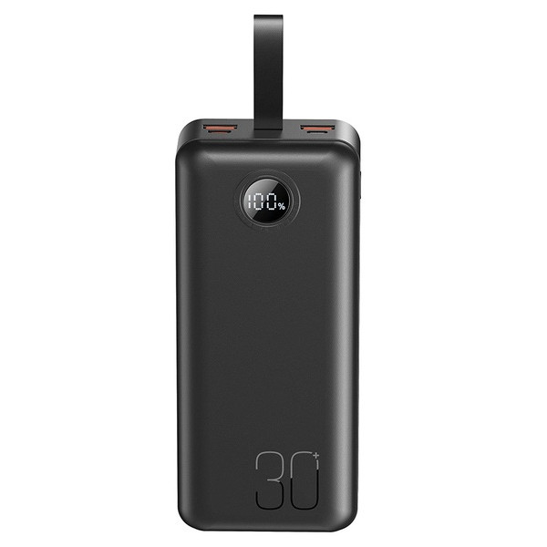  Внешний аккумулятор Power Bank XO PR240 30000mAh PD20W + QC225W with light Black