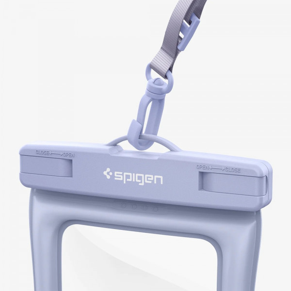  Водонепроницаемый чехол Spigen A610 Universal Waterproof Aqua Blue (ACS06009)
