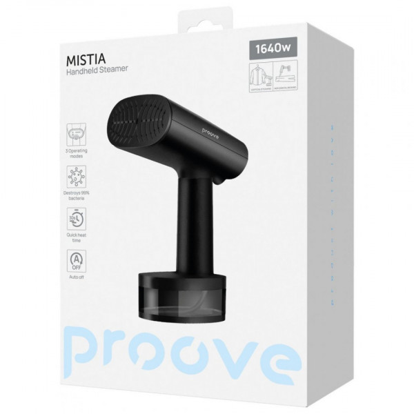  Відпарювач Proove Mistia (1640W) Black (HSPM16400001)