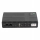  Джерело безперебійного живлення UPS DC1018P 10400mAh, USB/ DC: 9V/12V Black