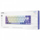  Дротова магнітна клавіатура Proove Gaming Cyrex (Ukraine Layout) White/Purple (MKCR00022417)