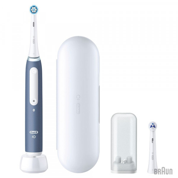  Электрическая зубная щетка BRAUN Oral-B iO Series 4 My Way iOG4K2N61DK (10+) Ocean Blue