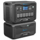  Зарядна станція Bluetti Home Battery Backup AC300 + B300 Black
