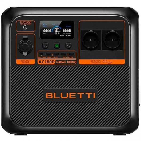  Зарядна станція Bluetti AC180P 1800W 1440Wh