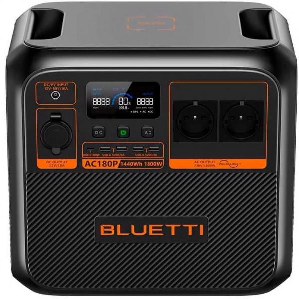  Зарядна станція Bluetti AC180P 1800W 1440Wh