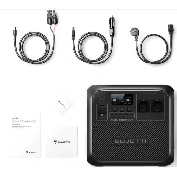  Зарядна станція Bluetti AC180P 1800W 1440Wh