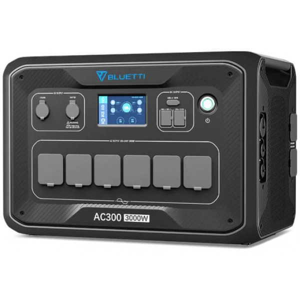  Зарядна станція Bluetti Home Battery Backup AC300 + B300 Black