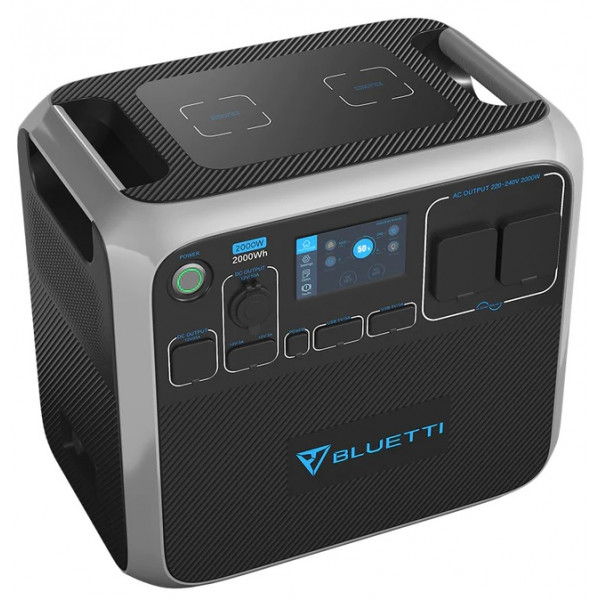  Зарядна станція Bluetti Solar Portable Power Station AC200P 2000W 2000Wh Black