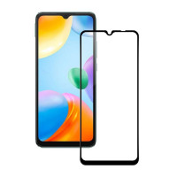 Защитное стекло Full Glue для Xiaomi 10C Black