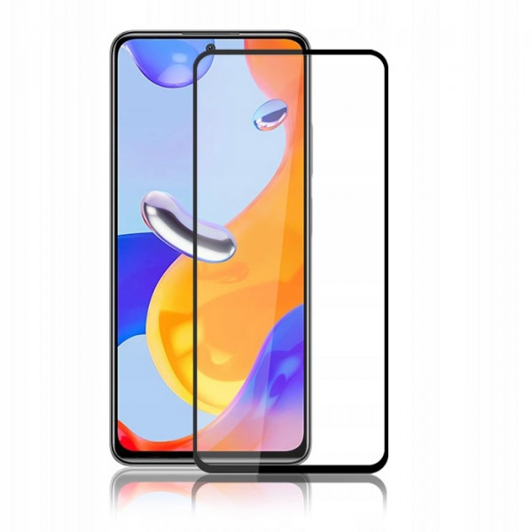  Захисне скло Full Glue для Xiaomi Note 11 Pro Black