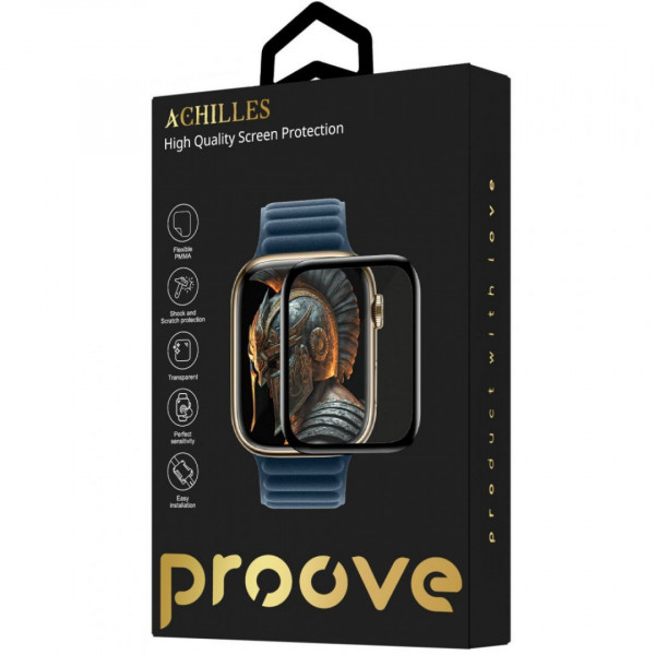  Захисне скло PMMA Proove Achilles для Apple Watch Series 7/8/9 45 mm Black (PGPWS945MM01)