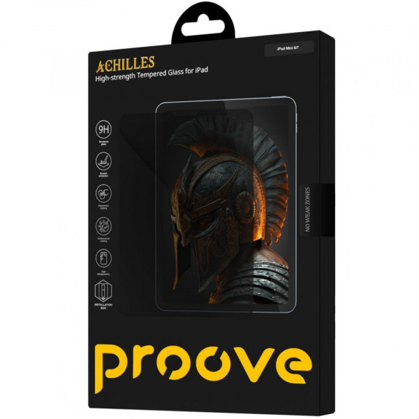  Захисне скло Proove Achilles Installation Box for для iPad mini 6/7 Transparent (PGPAIBIP6000)