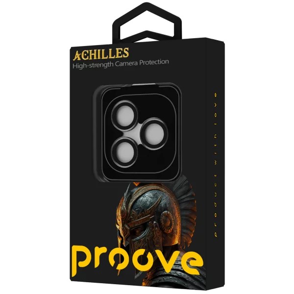  Защита камеры Proove Achilles iPhone 17 Pro/17 Pro Max Black (CPPAIP17PM01)