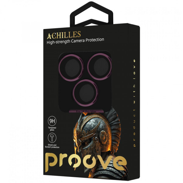 Захисне скло Achilles Full Metal для камери iPhone 18 Pro Max Cherry Red (CPPAFM18PM17)