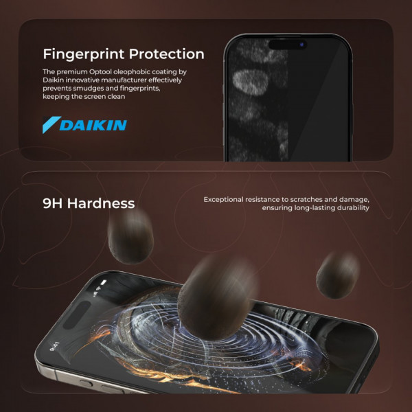  Захисне скло Proove Achilles Full Screen для iPhone 17 Air Black (PGPAIP17A001)