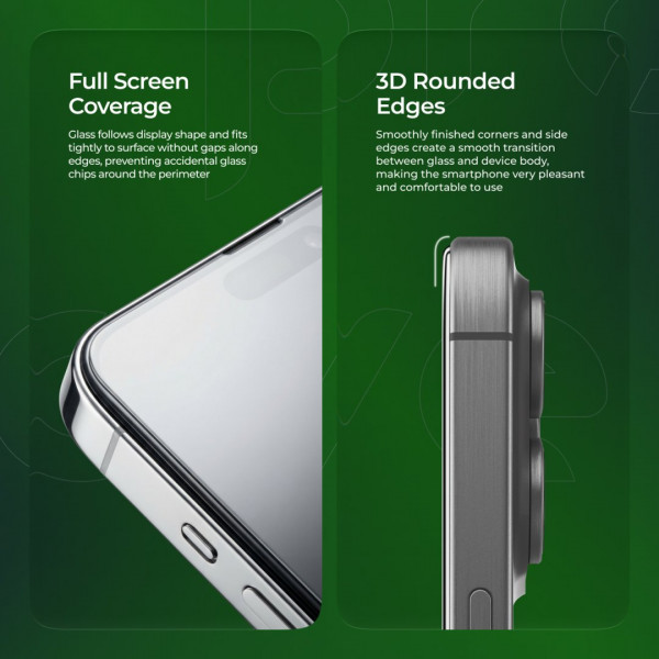 Захисне скло Proove Safe Screen для iPhone 16 Pro/17 (PGPSSI16P001)