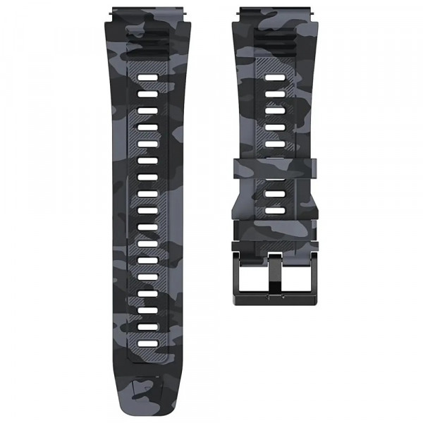  Сменный ремешок Kospet CAMO Grey/Black 22mm