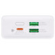  Зовнішній акумулятор Power Bank Baseus Adaman 2 20000 mAh 30W White (PPAD050002)