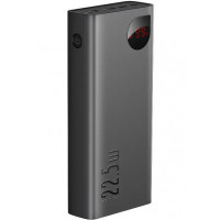 Зовнішній акумулятор Power Bank Baseus Adaman Metal 20000mAh 22.5W Display Black (PPAD000101)