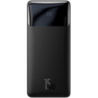 Зовнішній акумулятор Power Bank Baseus Bipow 20000mAh 15W Display Black (PPDML-J01)