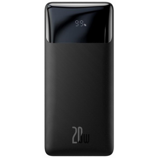 Зовнішній акумулятор Power Bank Baseus Bipow 20000mAh 20W Display Black (PPDML-M01)