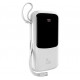  Зовнішній акумулятор Power Bank Baseus Bipow Qpow 20000mAh 15W Display White (PPQD-G02)