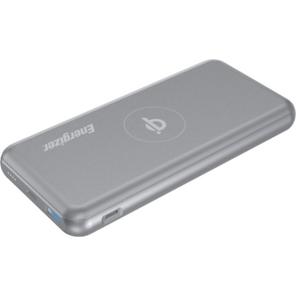  Зовнішній акумулятор Power Bank Energizer QE10007PQ-10000mAh Qi бездротовий Type-C PD (G)
