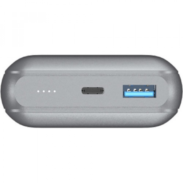  Зовнішній акумулятор Power Bank Energizer QE20007PQ-20000mAh Qi wireless TYPE-C PD Grey
