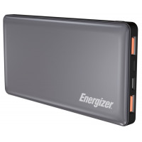 Зовнішній акумулятор Power Bank Energizer UE10015PQ-10000 mAh Li-pol+TYPE-C PD Grey