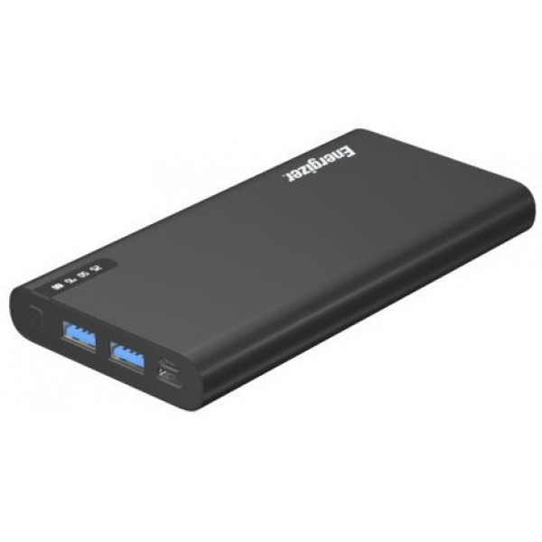  Зовнішній акумулятор Power Bank Energizer UE10047PQ-10000 mAh Li-pol+TYPE-C PD Black