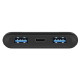  Зовнішній акумулятор Power Bank Energizer UE10052PQ-10000 mAh 18W Fast Charge Li-pol+TYPE-C Black