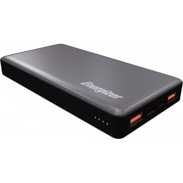  Зовнішній акумулятор Power Bank Energizer UE15002PQ-15000 mAh Li-pol+TYPE-C PD Grey