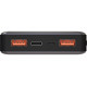  Зовнішній акумулятор Power Bank Energizer UE15002PQ-15000 mAh Li-pol+TYPE-C PD Grey
