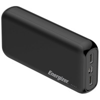 Зовнішній акумулятор Power Bank Energizer UE20010-20000 mAh Li-pol+TYPE-C Black