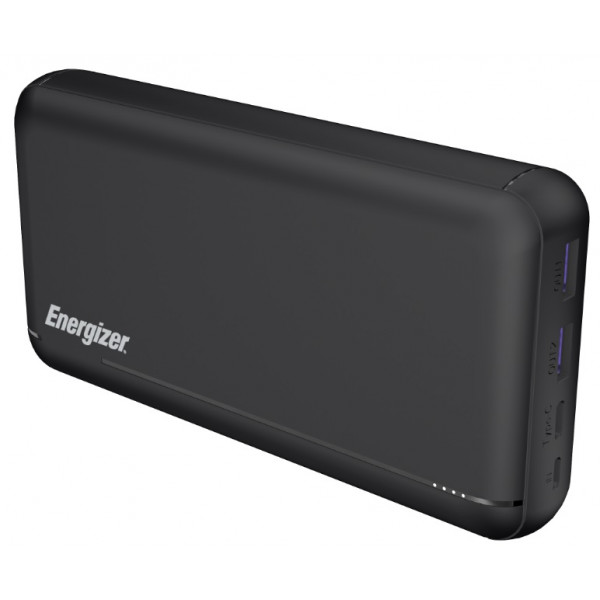  Зовнішній акумулятор Power Bank Energizer UE30057PQ-30000 mAh Li-pol+TYPE-C PD Black