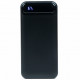  Зовнішній акумулятор Power Bank XO PR136 20000mAh 10W with Display Black