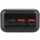  Зовнішній акумулятор Power Bank XO PR189 30000mAh 225W Black