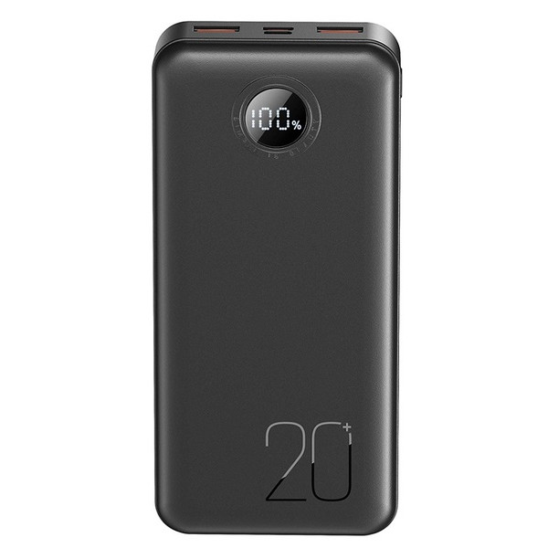  Зовнішній акумулятор Power Bank XO PR239 20000mAh PD20W + QC225W Black