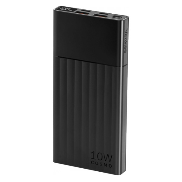  Зовнішній акумулятор Power Bank Yenkee YPB 1031 10000mAh PD20W + QC225W Black